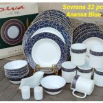 Dinner Set Sovrana 32 pcs - Anassa Blue