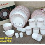 Dinner Set Sovrana 32 pcs - Moroccan Pink