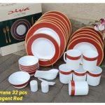 Dinner Set Sovrana 32 pcs - Regent Red