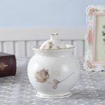 Ceramic Sugar Dish (White) - 1 Piece